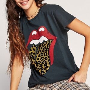 Rolling Stones Daydreamer Leopard Tee